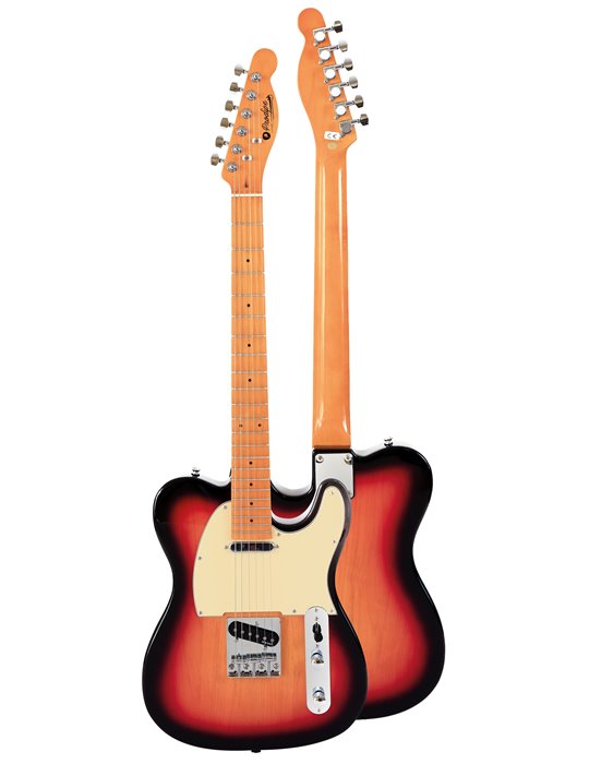 GUITARRA ELÉCTRICA PRODIPE SERIE TC80-MA TELECASTER SUNBURST