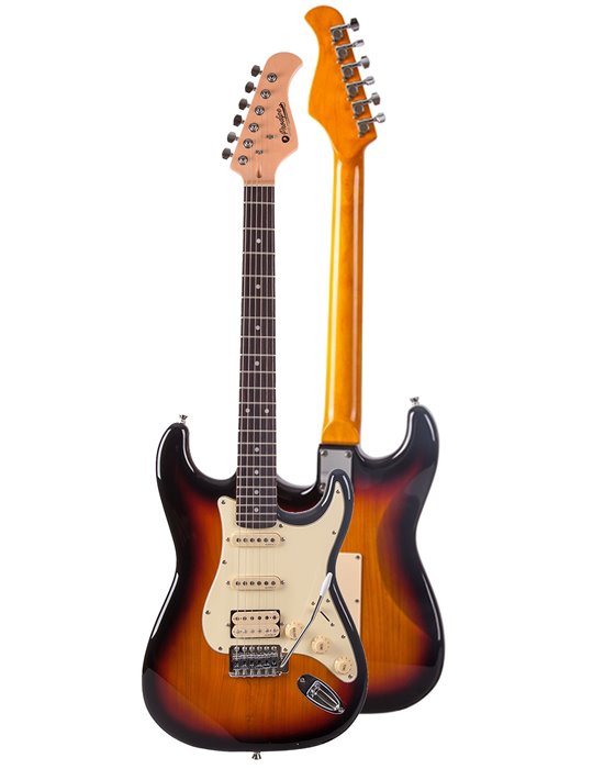 GUITARRA ELÉCTRICA PRODIPE SERIE ST83-RA STRATOCASTER SOMBREADA