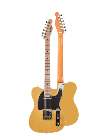 GUITARRA ELÉCTRICA PRODIPE SERIE TC80-MA TELECASTER BUTTERSCOTCH