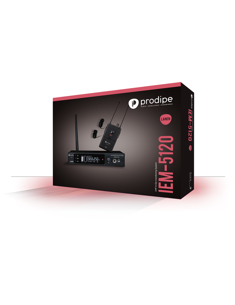 MONITOR PRODIPE INALÁMBRICO MONO IEM5120 UHF