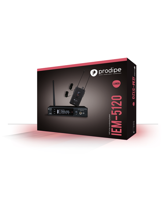 MONITOR PRODIPE INALÁMBRICO MONO IEM5120 UHF