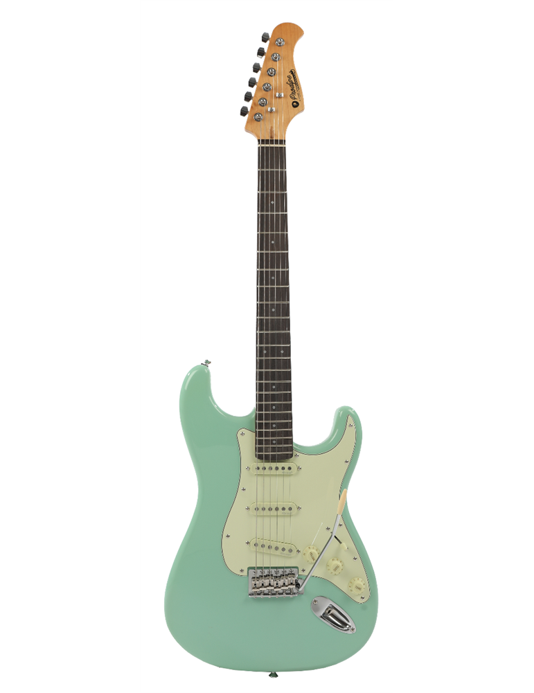 GUITARRA ELÉCTRICA PRODIPE SERIE ST80-MA STRATOCASTER SURF GREEN