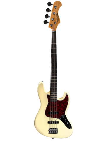 BAJO PRODIPE SERIE JB80-RA PRECISION BASS BLANCO VINTAGE