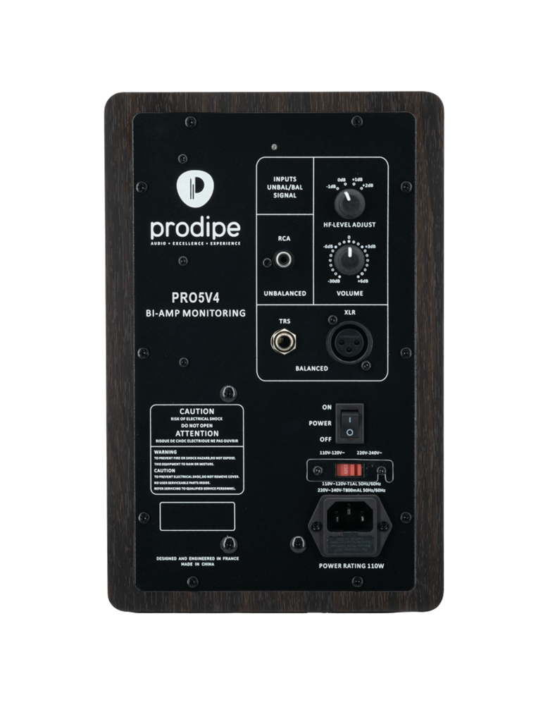 MONITOR DE ESTUDIO PRODIPE PRO5V4 PALISANDRO