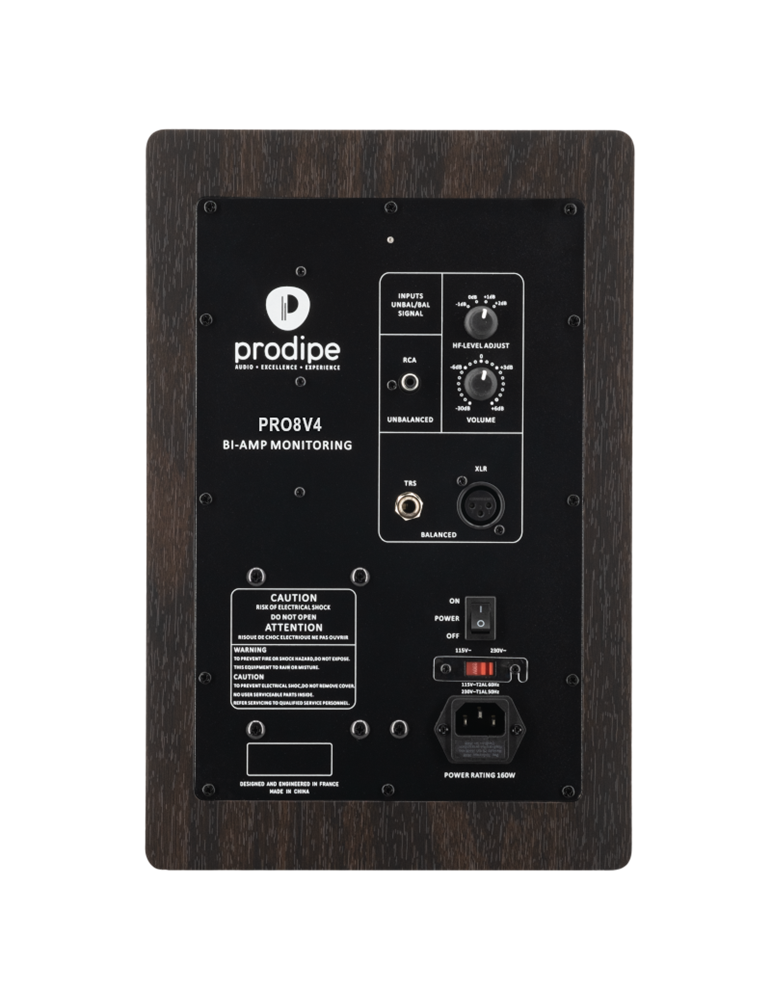 MONITOR DE ESTUDIO PRODIPE PRO8V4 PALISANDRO