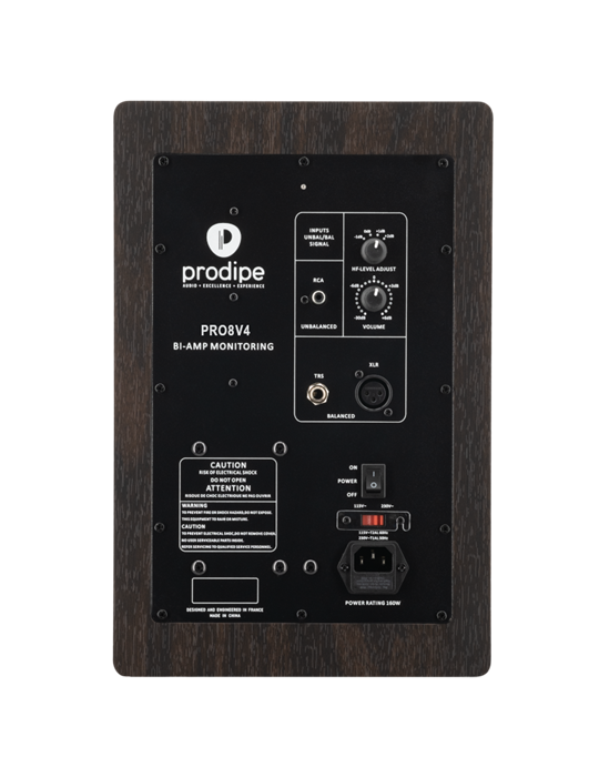 MONITOR DE ESTUDIO PRODIPE PRO8V4 PALISANDRO