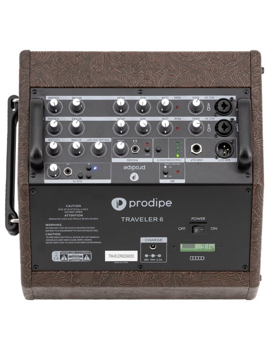 AMPLIFICADOR PRODIPE TRAVELER 6 COMBO + FUNDA