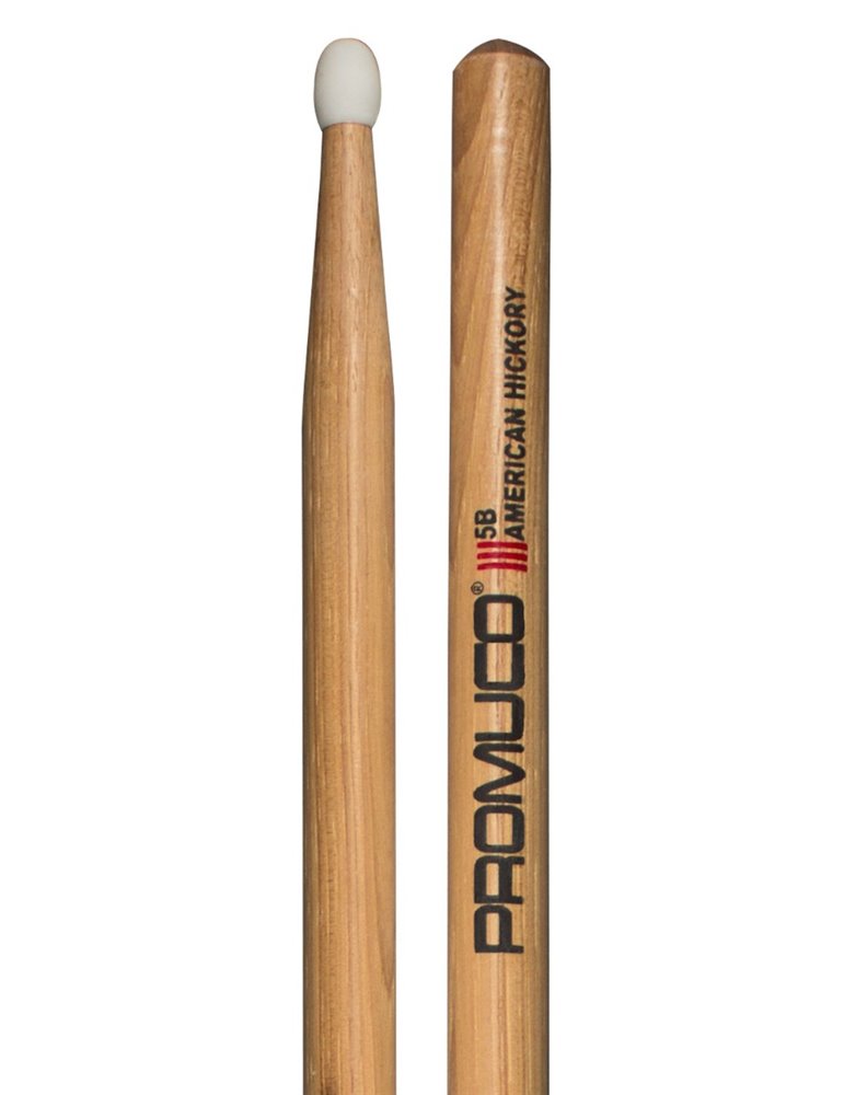 BAQUETAS PROMUCO PREMIUM HICKORY (NOGAL) 5B