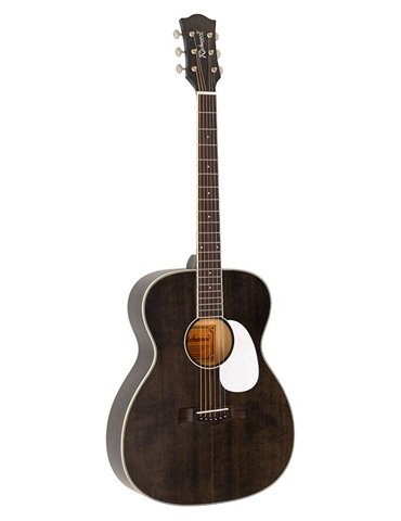 Guit. acú. Auditorium Richwood cedro macizo negro