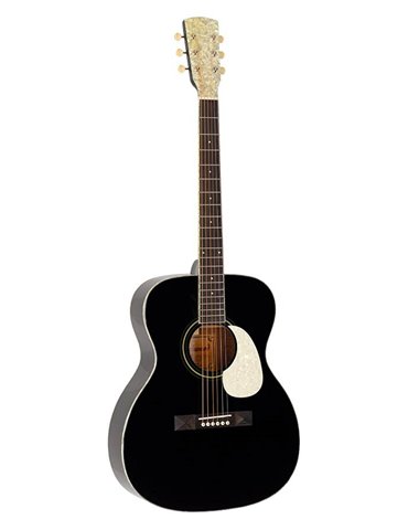 Guit. acú. Auditorium Richwood abeto macizo negro