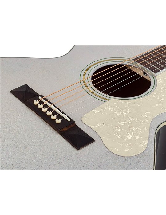 Guit. jumbo Richwood abeto plateado