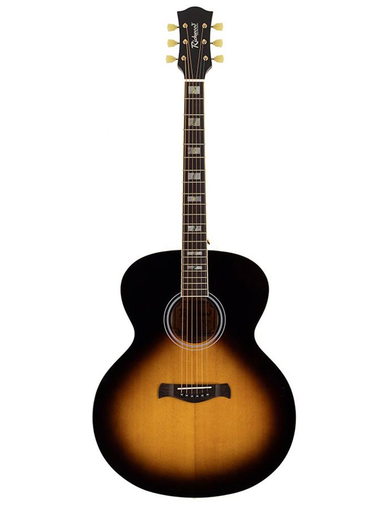 Guit. jumbo Richwood abeto sunburst