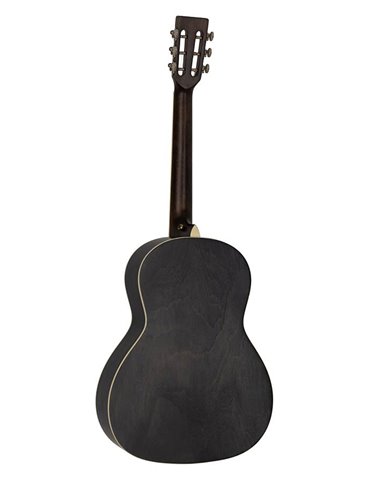 Guit. Parlor Richwood cedro macizo negro 2