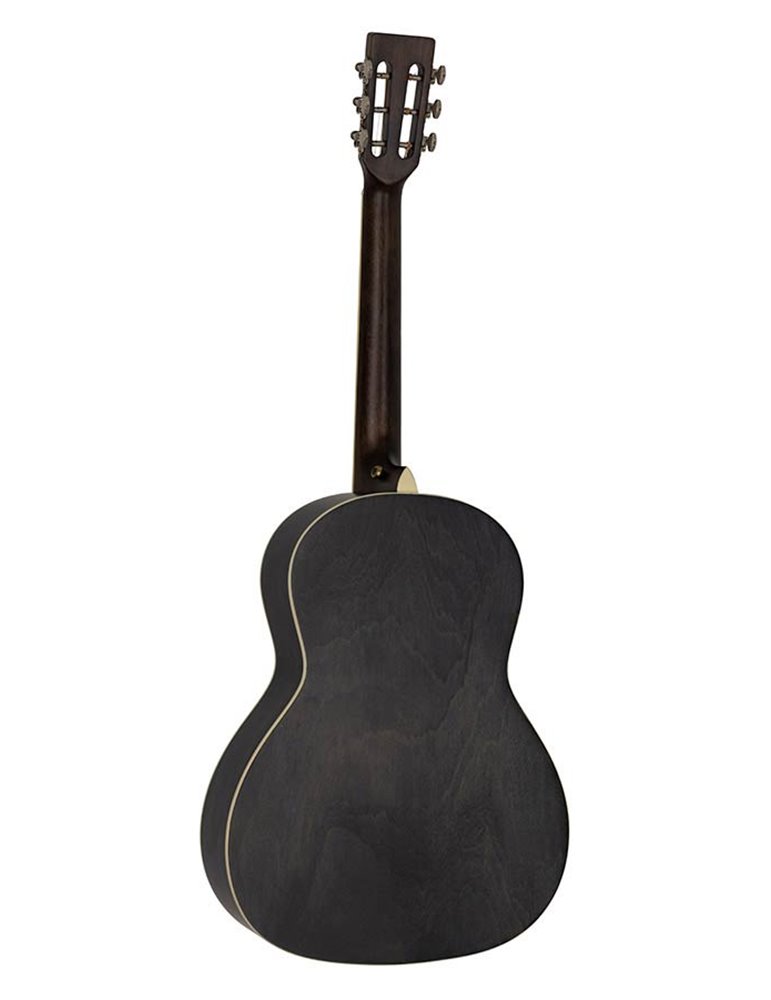 Guit. Parlor Richwood cedro macizo negro