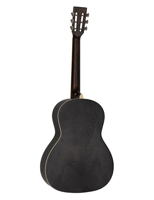 Guit. Parlor Richwood cedro macizo negro