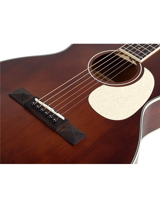 Guit. Parlor Richwood cedro macizo marrón
