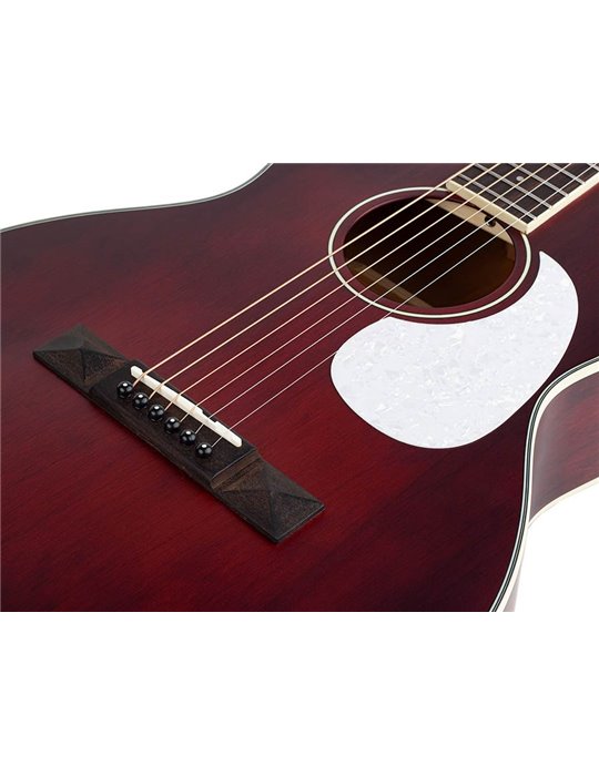 Guit. Parlor Richwood cedro macizo rojo