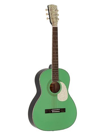 Guit. Parlor Richwood cedro macizo verde