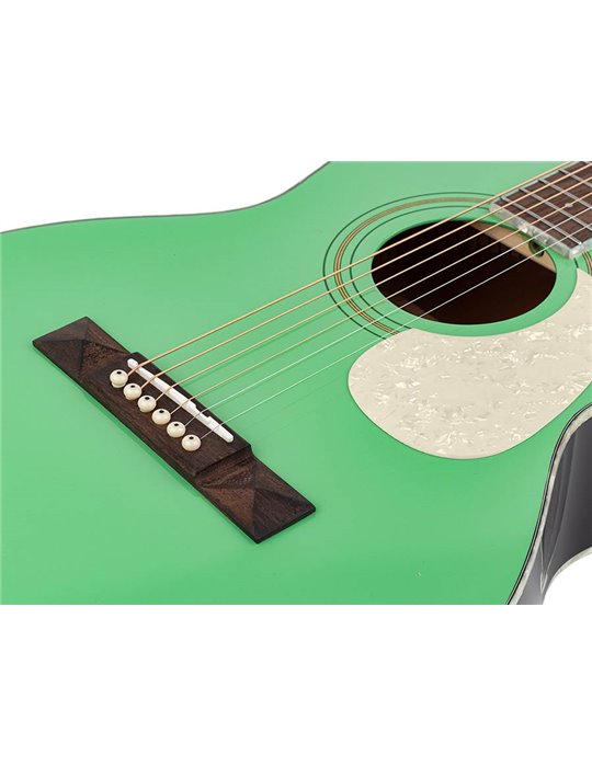 Guit. Parlor Richwood cedro macizo verde