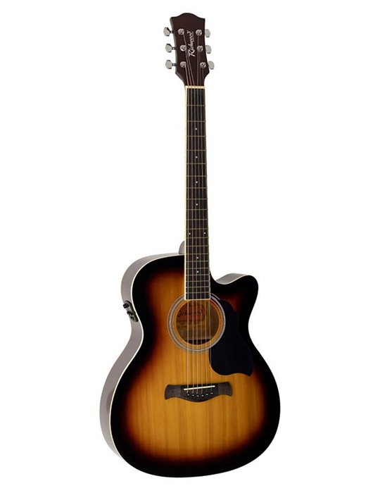 Guit. acú. E Auditorium Richwood Sunburst