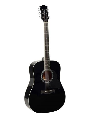 GUITARRA ACÚSTICA RICHWOOD DREADNOUGHT NEGRA