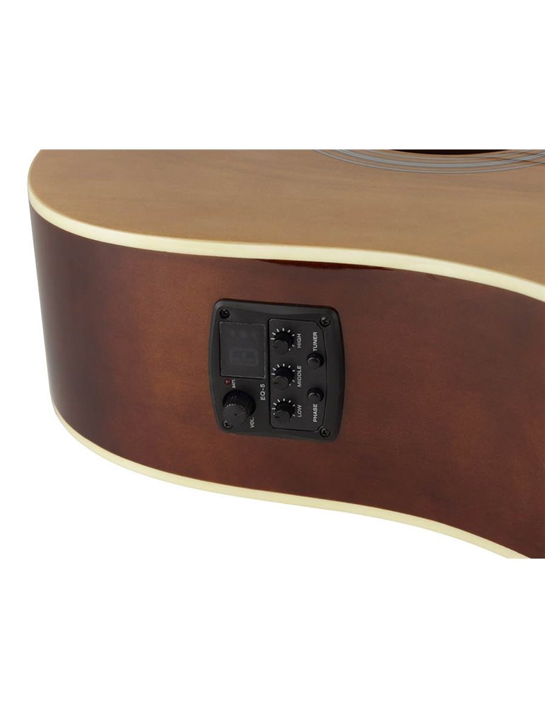 Guit. acú. E Dreadnought Richwood Natural