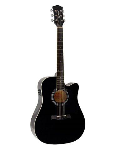 Guit. acú. E Dreadnought Richwood Negro