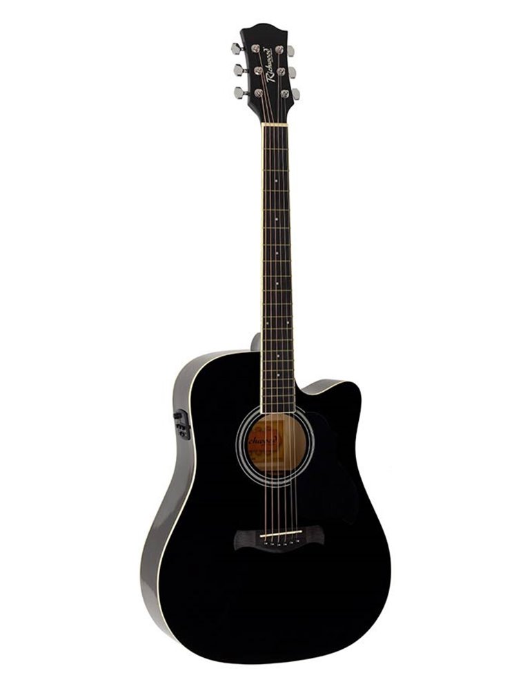 Guit. acú. E Dreadnought Richwood Negro