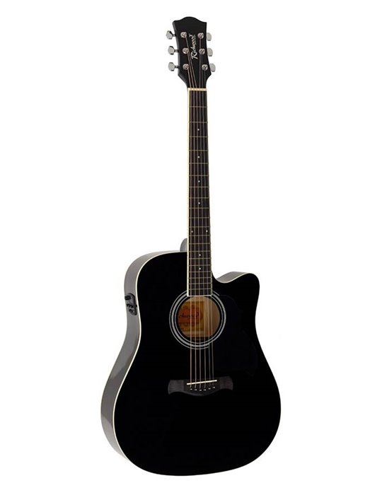 Guit. acú. E Dreadnought Richwood Negro