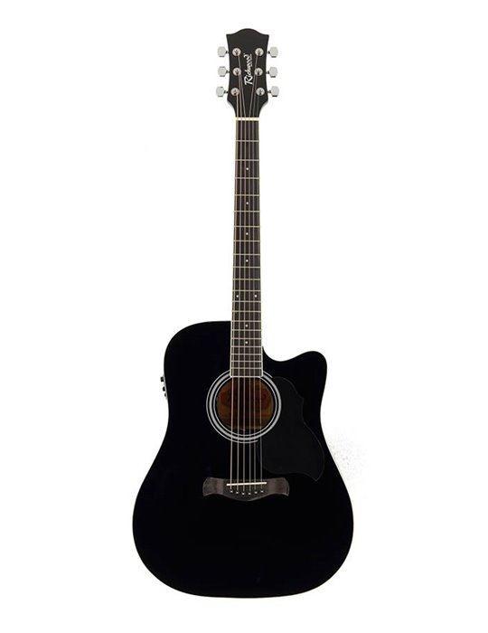 Guit. acú. E Dreadnought Richwood Negro
