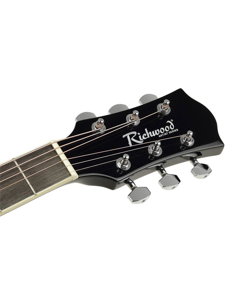 Guit. acú. E Dreadnought Richwood Negro