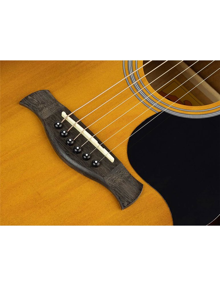 Guit. acú. E Dreadnought Richwood Sunburst