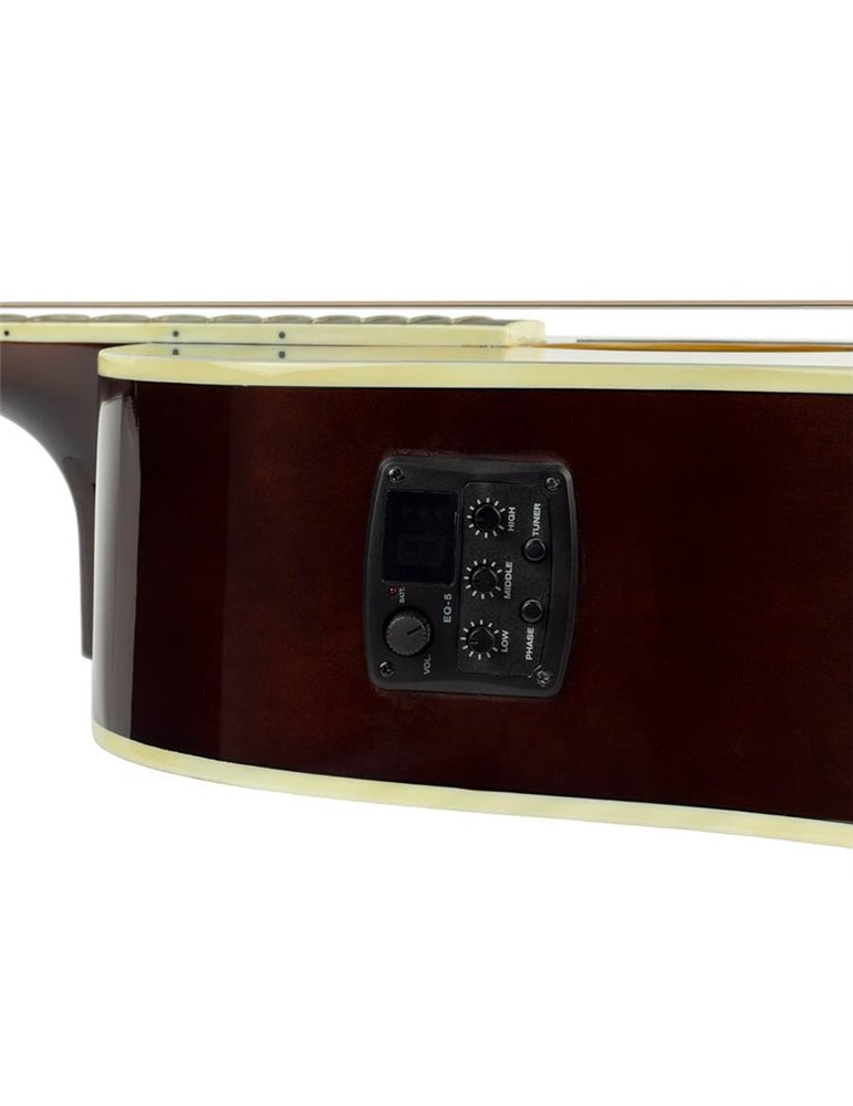 Guit. acú. E Dreadnought Richwood Sunburst