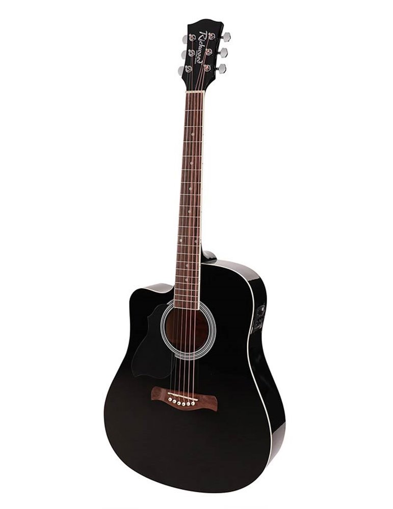 Gui. acú. E Dreadnought Richwood zurda negra