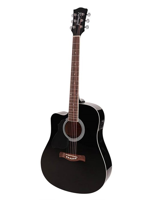 Gui. acú. E Dreadnought Richwood zurda negra
