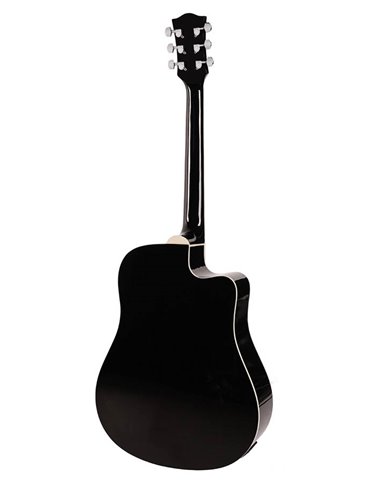 Gui. acú. E Dreadnought Richwood zurda negra 2