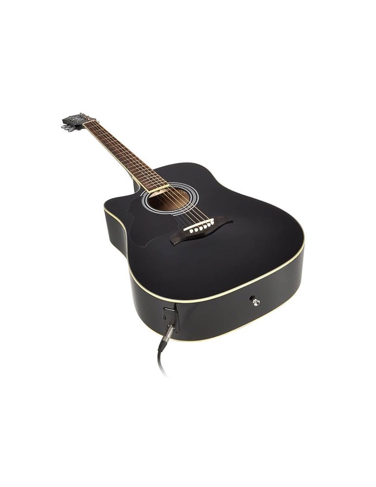 Gui. acú. E Dreadnought Richwood zurda negra