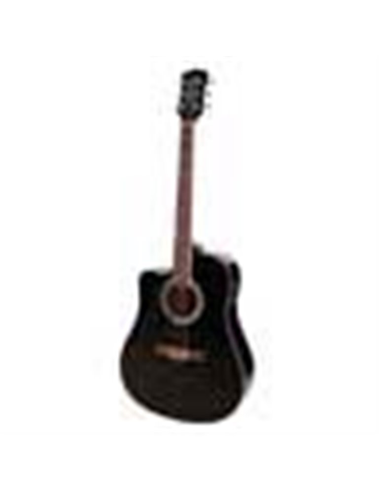 Gui. acú. E Dreadnought Richwood zurda negra