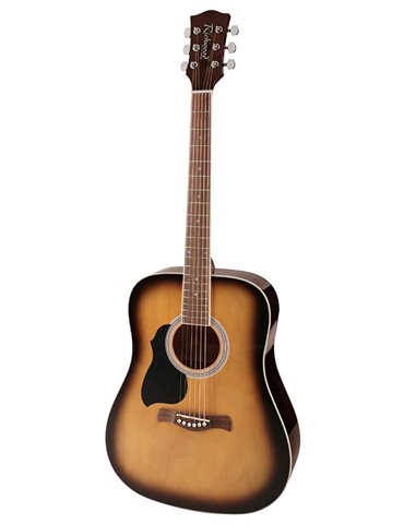 Gui. acú. Dreadnought Richwood zurda sunburst
