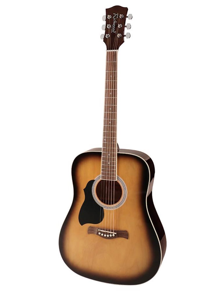 Gui. acú. Dreadnought Richwood zurda sunburst