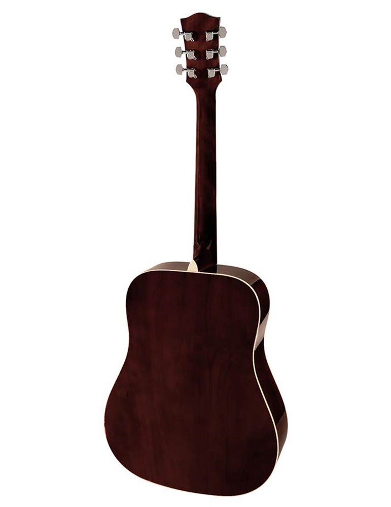 Gui. acú. Dreadnought Richwood zurda sunburst