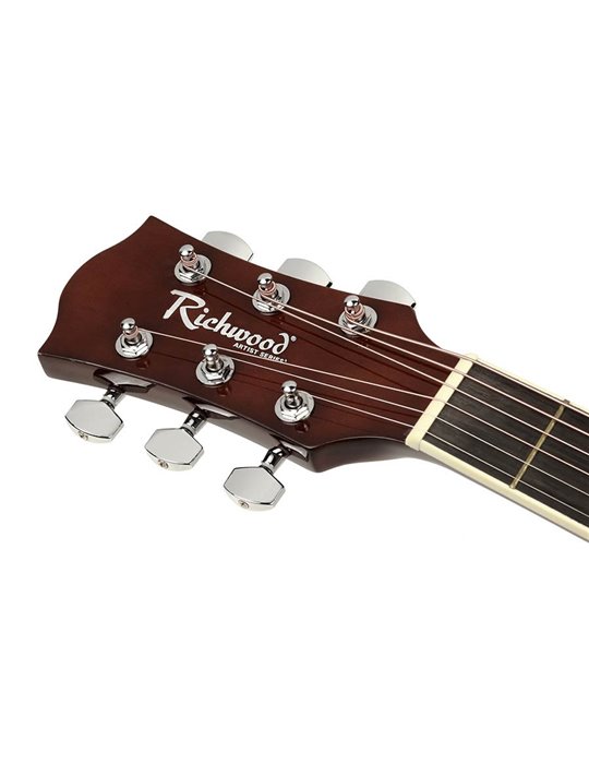 Gui. acú. Dreadnought Richwood zurda sunburst