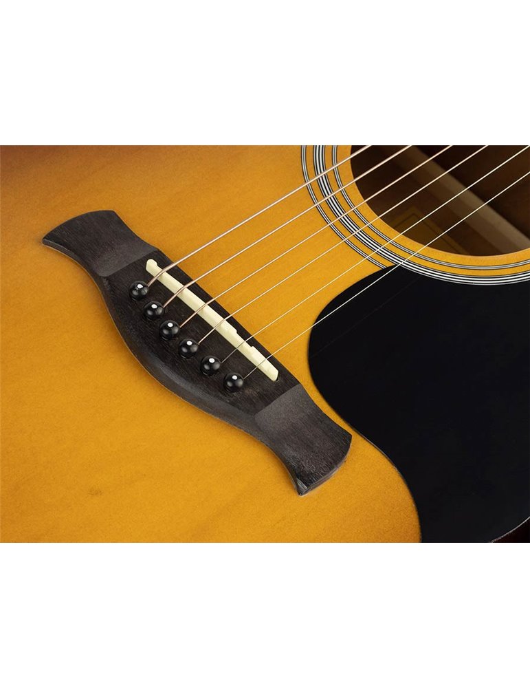 Guit. acú. Dreadnought Richwood Sunburst