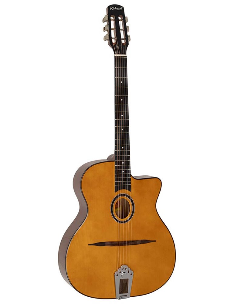 Guit. jazz Hot Club Richwood boca ovalada