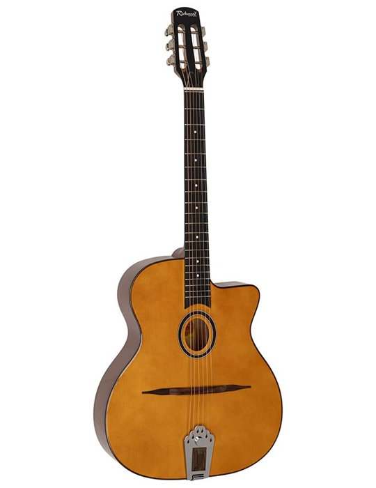 Guit. jazz Hot Club Richwood boca ovalada