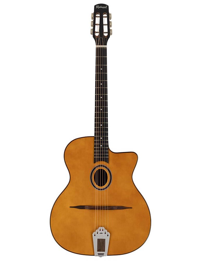 Guit. jazz Hot Club Richwood boca ovalada