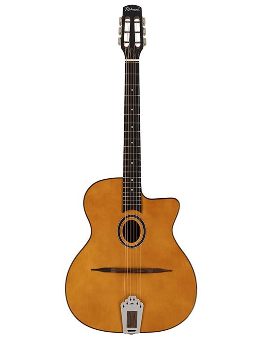 Guit. jazz Hot Club Richwood boca ovalada