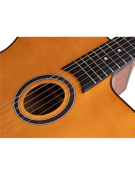 Guit. jazz Hot Club Richwood boca ovalada