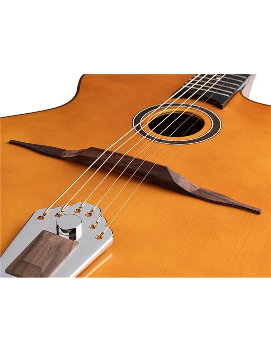 Guit. jazz Hot Club Richwood boca ovalada