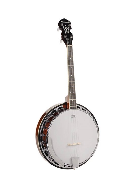 Banjo 4 c. Richwood caoba 24T 17 trastes